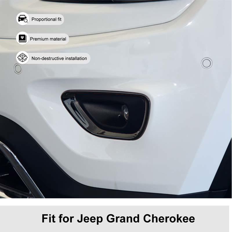 Автомобильные передние противотуманные фары, украшения, аксессуары для задних фонарей, декоративные наклейки для Jeep Grand Cherokee 2014-2017, внешние аксессуары для автомобиля, АБС-пластик