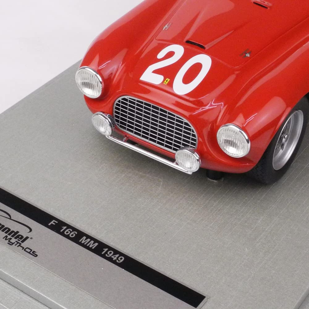 Масштабная модель Technomodel Ferrari 166MM 24 часа Спа 1949 года, автомобиль-победитель, Lucas Red 1/18 #20 Lchinetti/J. TM18-52C