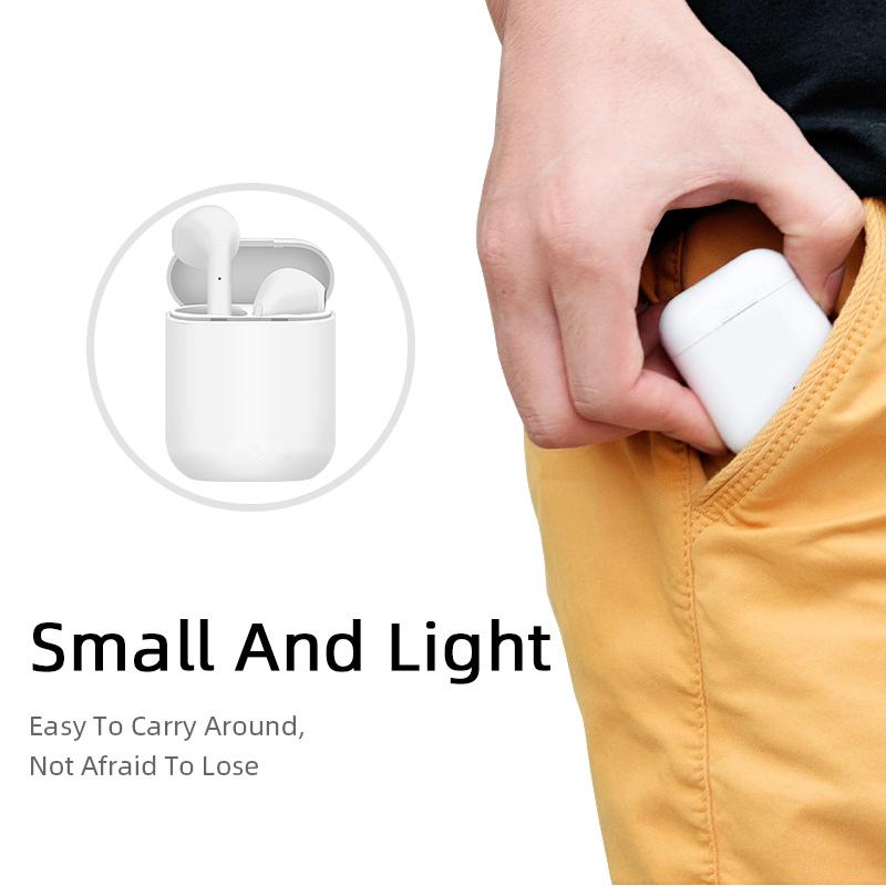 Macaron InPods 12 i12 TWS Беспроводные наушники Bluetooth HiFi Спортивные наушники для IPhone Xiaomi Samsung