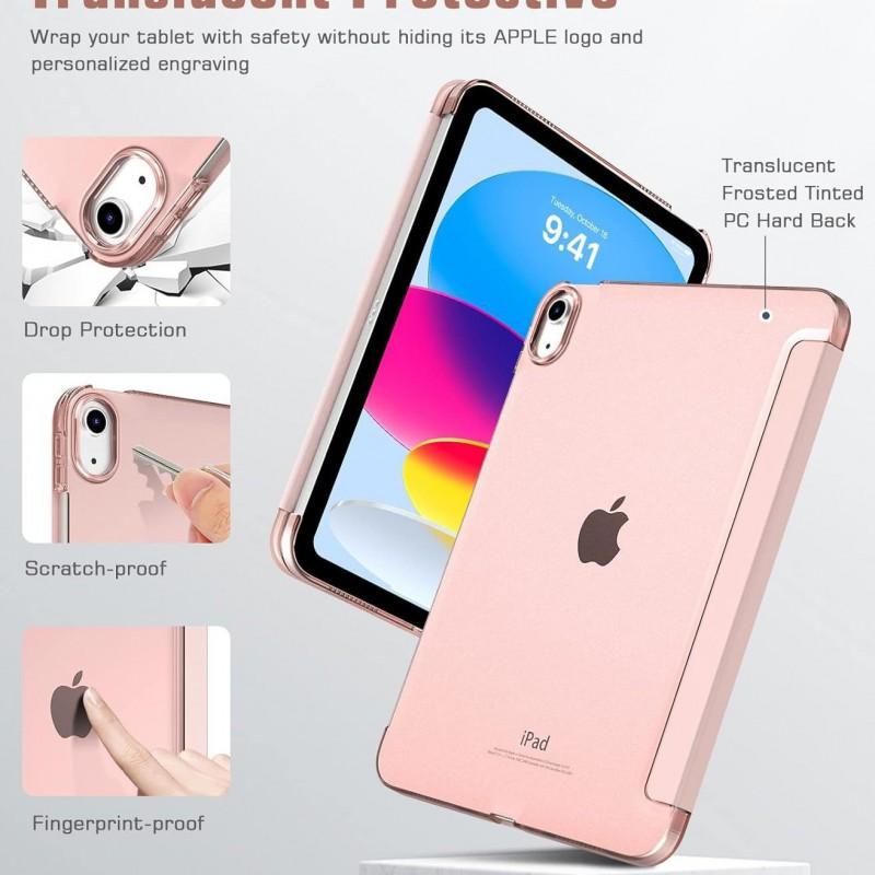 IPad 11 Case PC Hard Shell Magnetic Stand Auto Wake/Sleep Air Drop Protection Anti-Bend Tablet Cover