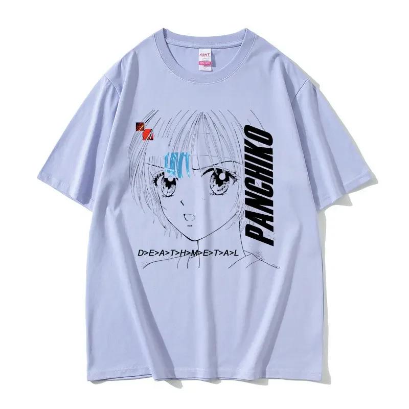 Rock Band Panchiko DEATHMETAL Album Graphic Print Tshirt Unisex Unisex Vintage Casual Tshirts Male Oversized Tees Gothic Streetwear