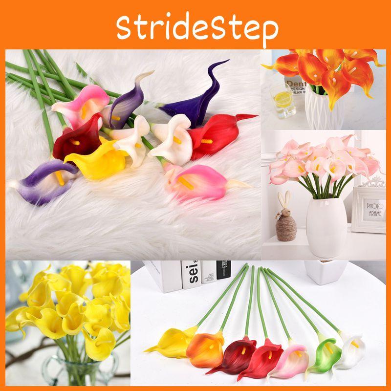 Premium Quality Real Touch Fake Calla Lilies For Stylish Wedding Decor