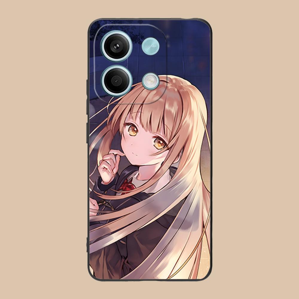 Чехол для телефона Angel Mahiru Shina для Xiaomi 15 14 13 12 Mi 11 T Ultra Lite Pro S X 5G Мягкий ТПУ Ударопрочный Чехол