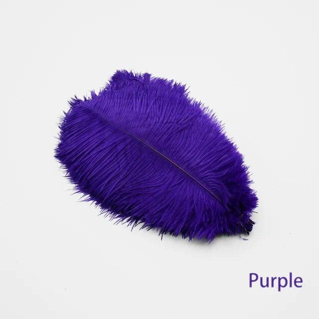 20 шт./лот, натуральные белые страусиные перья, аксессуары ручной работы, свадебные украшения для дома, Марди Гра, красочные плюмы, деко