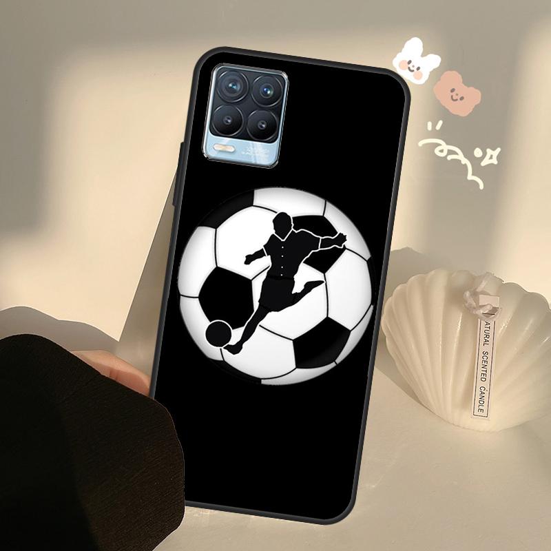 Чехол для футбольного мяча для Realme GT7 Pro GT6 C65 C67 C61 C53 C55 C51 C25 C63 C71 C75 11 12 13 14 15 Pro Plus