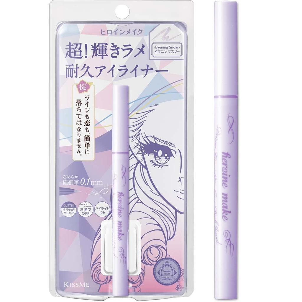 Heroine Make SP Prime Liquid Rich 08 Вечерний цвет Лайнер для глаз, Драгоценный, Снежный, 0,5 мл, Блестящий,