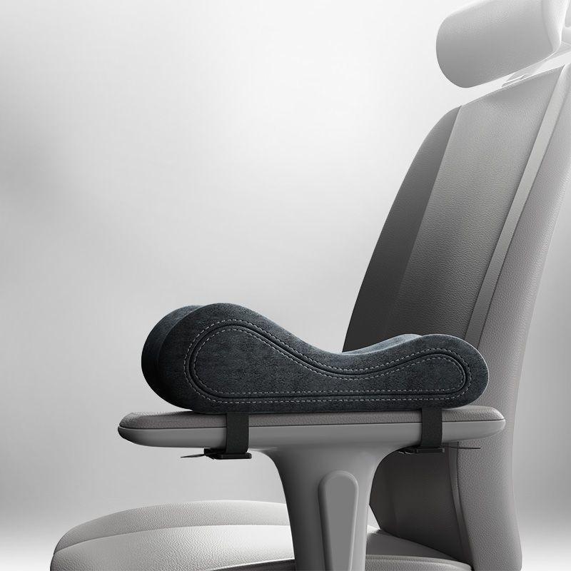 1 пара подлокотников для стула с эффектом памяти из хлопка, подушка для подлокотника компьютерного кресла, подушка для снятия давления на локти и предплечья для домашнего офиса