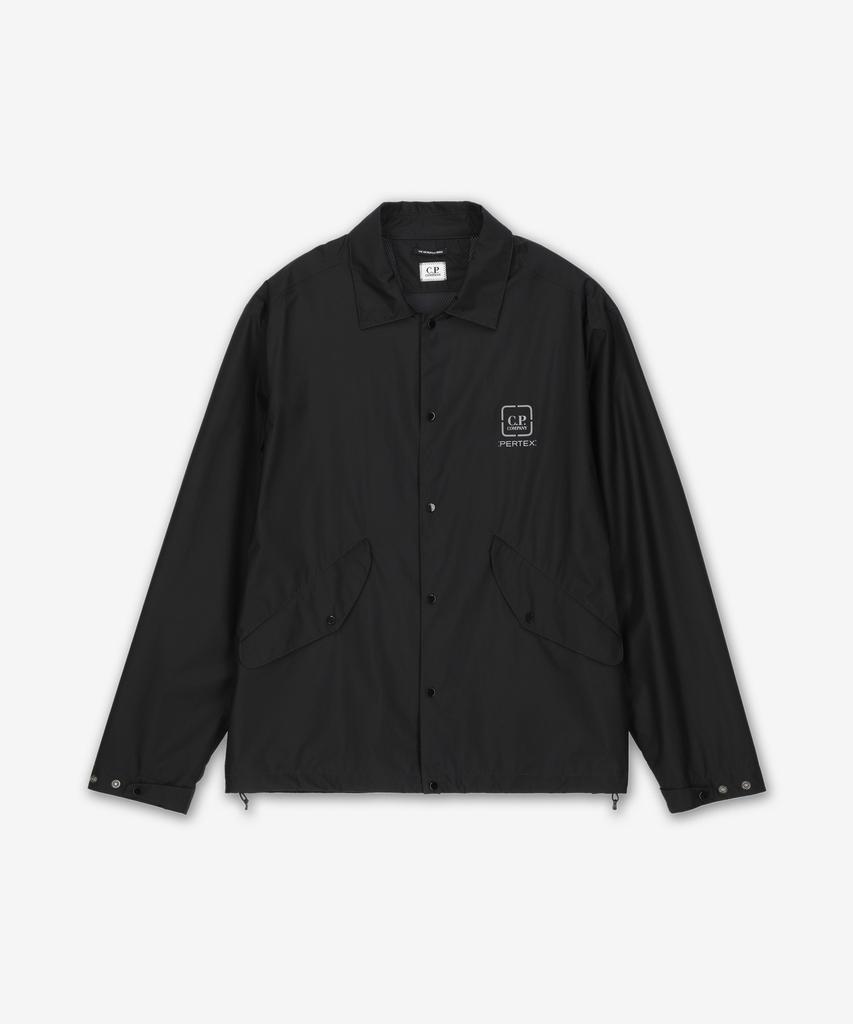 Куртка-рубашка CP Company Metropolis Pertex - Черный / 18Clos020A110033A999