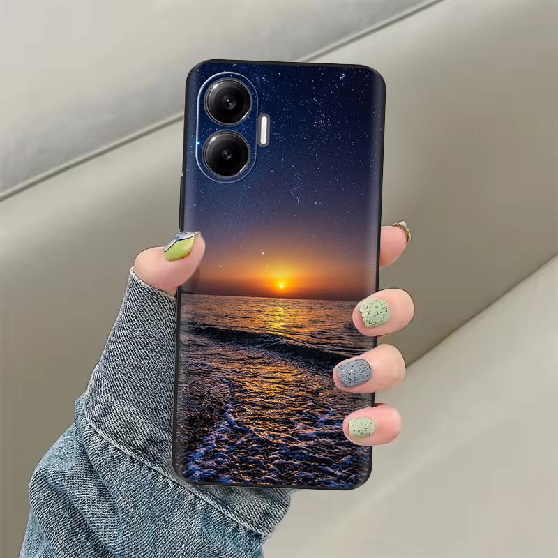 Чехол для Xiaomi Poco F7 Мягкий силикон Fundas Расписная крышка телефона Для Poco F7 Pro Чехлы Защитный корпус Для Poco F7 Ultra PocoF7