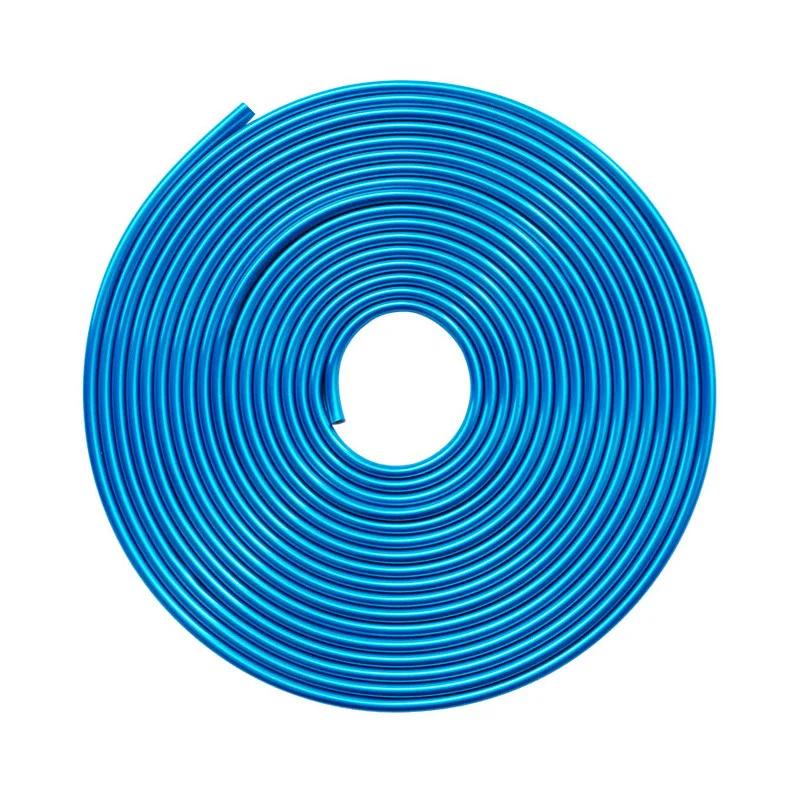 5 м ПВХ-уплотнительная лента для гальванопокрытия, уплотнитель для двери автомобиля, защита от столкновений, U-образная полоса, универсальная наклейка для автомобиля, защищающая от царапин и столкновений