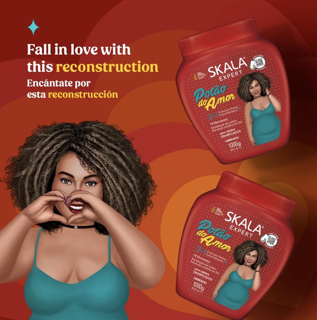 Крем для волос Potao do Amor 2 в 1 от SKALA