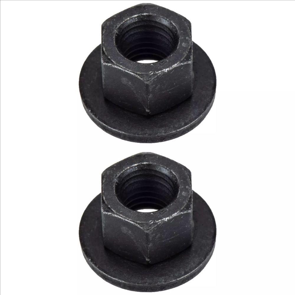 2 front bumper bracket nuts 6101678