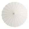 White Color Oil Paper Umbrella Vintage Style Decorative Umbrella  Festive Atmosphere