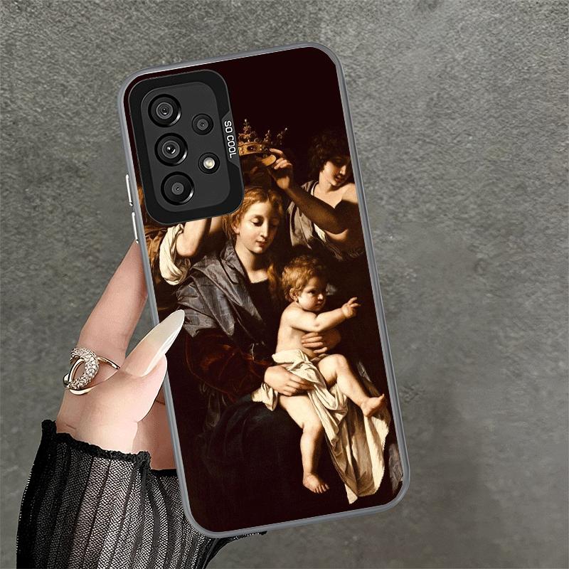Эстетика Возрождения Искусство Живопись Мягкий Чехол для Телефона для Samsung A17 A16 A15 A14 A13 A57 A56 A55 A54 A53 A37 A36 A35 A34 A33 A26