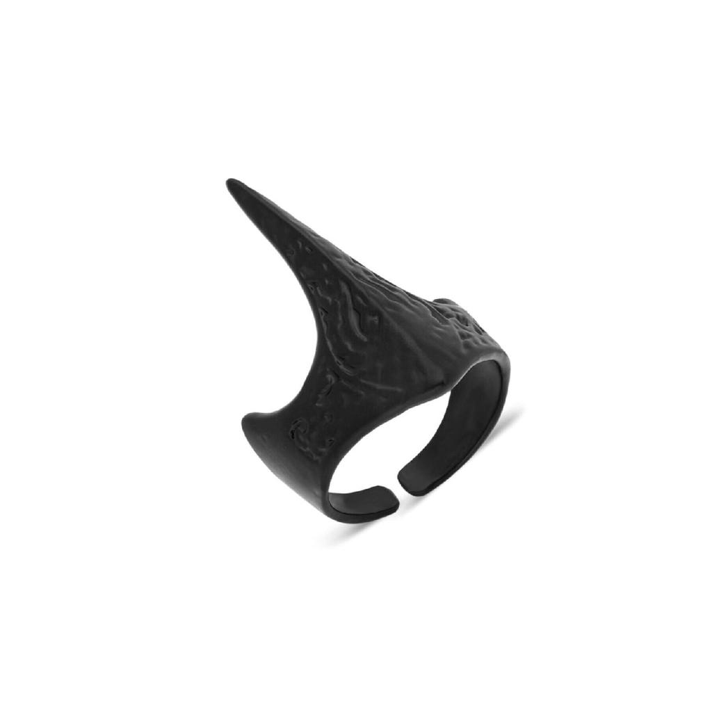 Кольцо Zihgir Archer Матовое черное кольцо