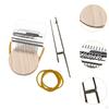 Compact Weaving Loom, Repair Tool for DIY Clothing Projects