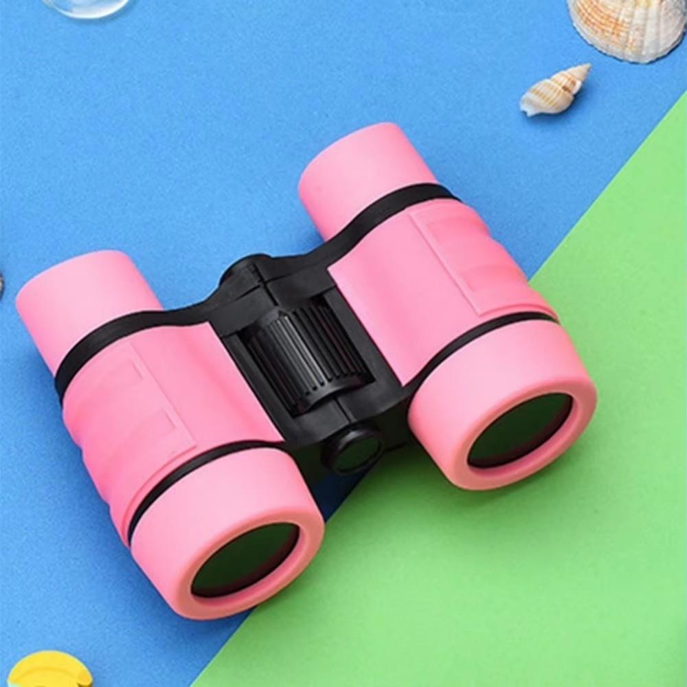 ABS Binocular 4X30 Magnification Science Education Toy Cartoon Kids Telescope Exploring