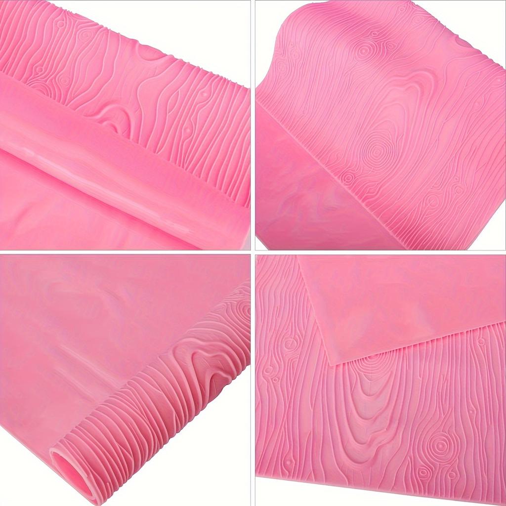 1 шт. Силиконовые кружевные формы для украшения торта, коврики для отпечатков помадки с текстурой под дерево, силиконовые кружевные формы, коврики для текстур помадки, коврики с текстурой под дерево