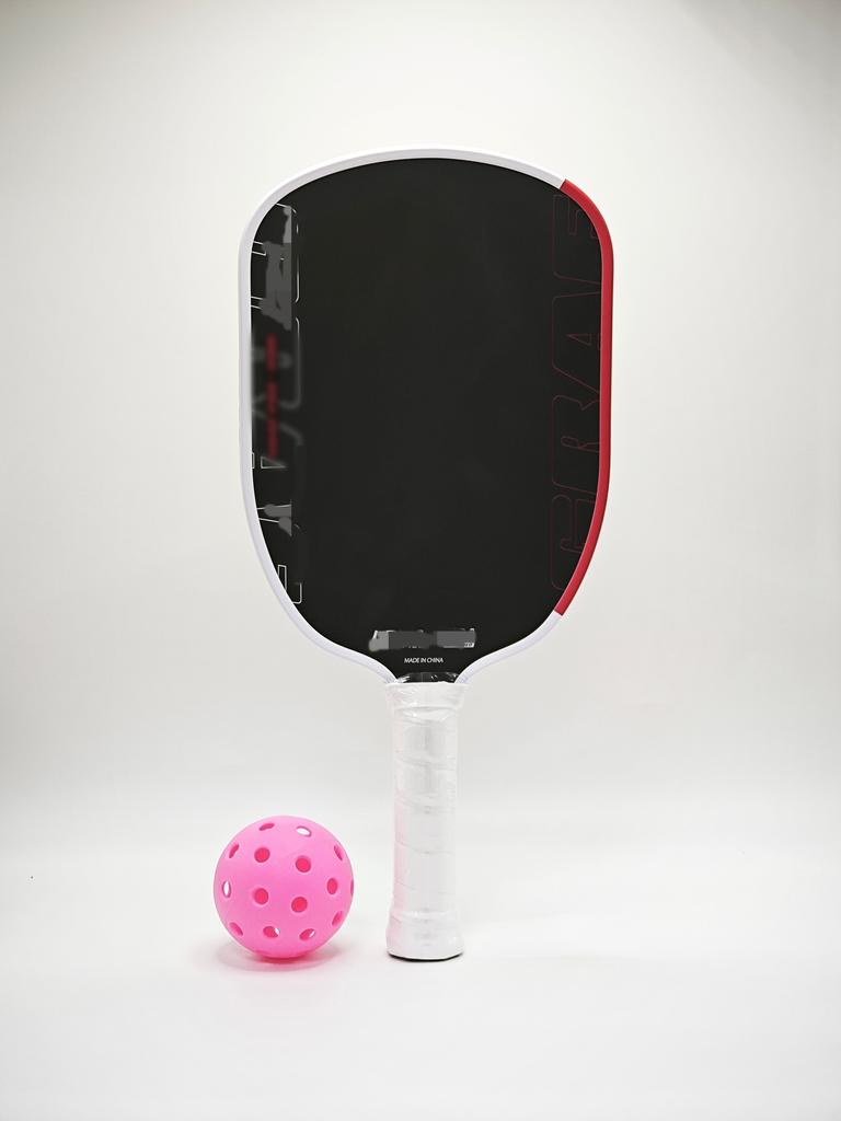 T700 Durable Carbon Fiber Edgeless Pickleball Paddle 16mm Thickness Grit Texture for Enhanced Spin Training Use Eco-friendly