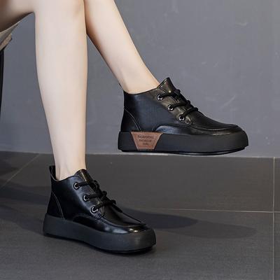 Ботинки Ботинки Martin на толстой подошве Винтажные повседневные короткие ботинки