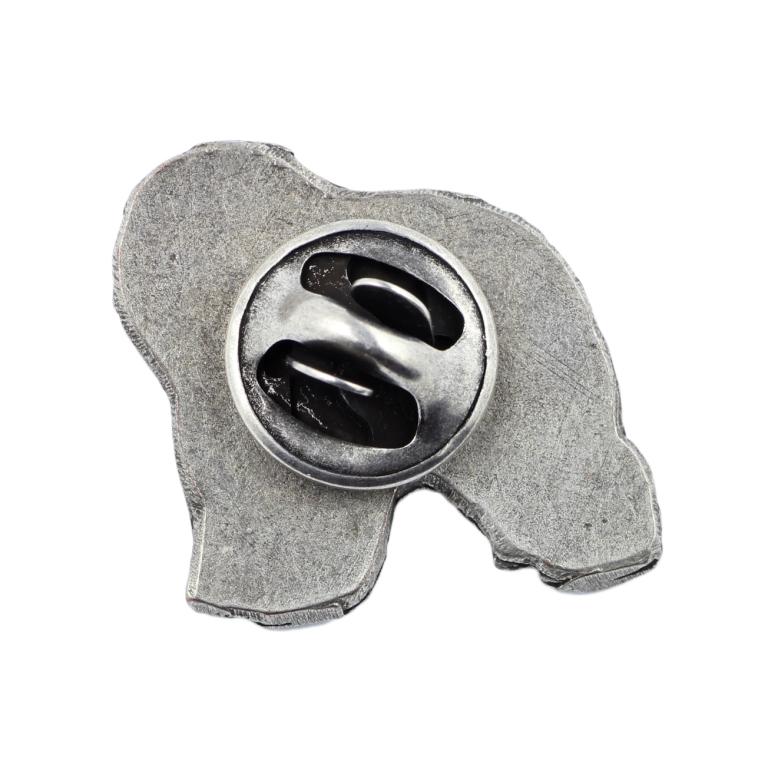 Polish Lowland Sheepdog, PON, Valee Sheepdog - Dog brooch in a gift box, elegant pin, lapel pin for Art-Dog brand jacket