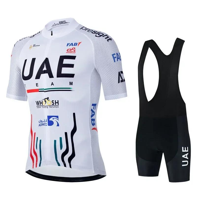 Новый комплект Pro Team 2025 Uae Cycling Jersey для мужчин, летняя велосипедная горная форма, Ropa Ciclismo, майка для мужчин, велосипедный костюм