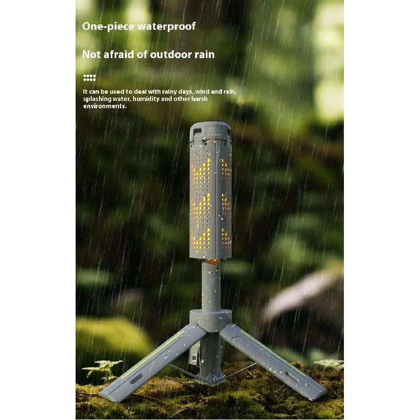 1000 LM Retractable Camping Lamp Portable 8000mAH Rechargeable Work Light Hiking Fishing Flashlight Outdoor Emergency Lanterns