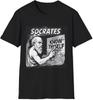 Socrates Know Thyself Graffiti T-Shirt – Ancient Greek Philosophy Street Art, Wisdom Urban Pop Culture Unisex Tee