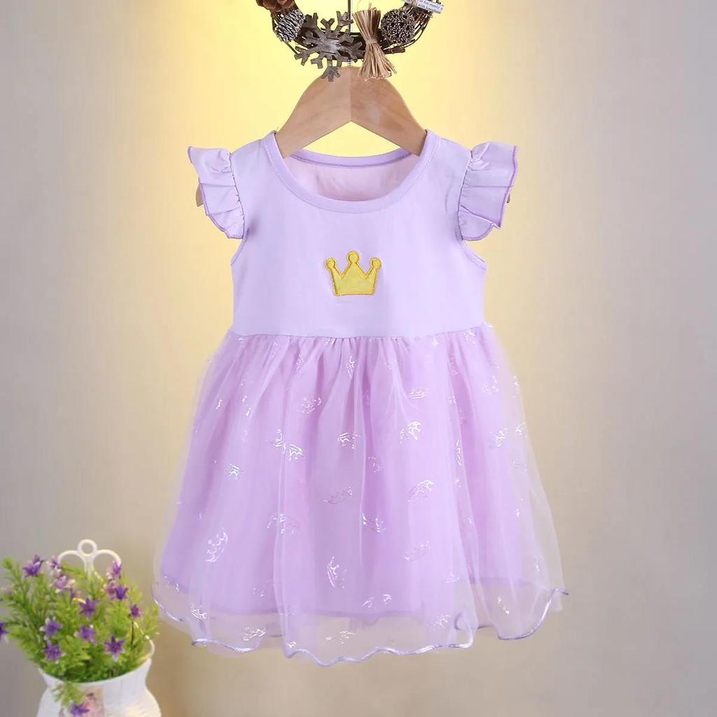 Little Girls Dress for Party Wedding Summer Baby Kids Dresses for Girls Children's Party Princess Tutu Dress Casual Clothes