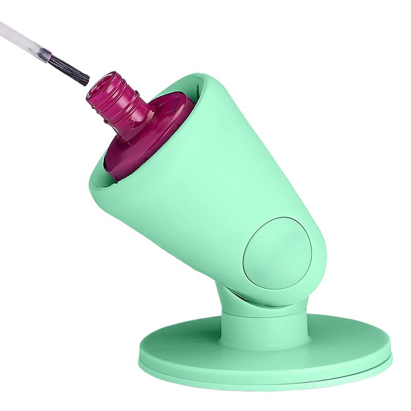 Силиконовый держатель для лака для ногтей, подставка для флаконов с лаком для нейл-арта, сделай сам, салонные инструменты для нейл-арта, аксессуары