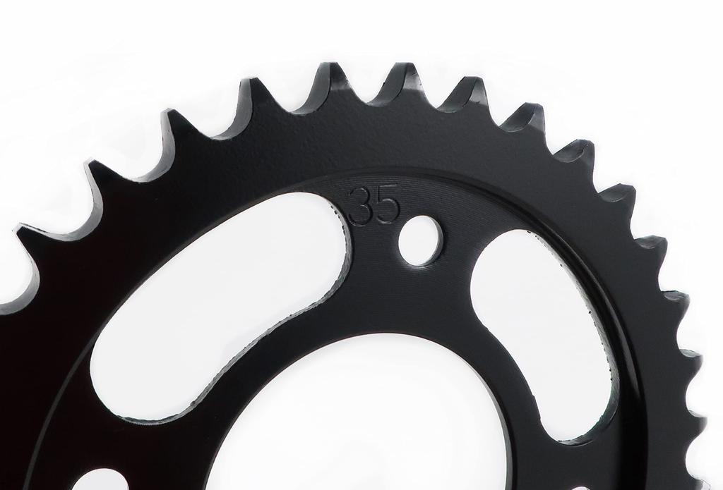 KITACO Driven Sprocket 428 Size for CT125 Hunter Cub Cross Cub Monkey 125 Dax 125 Grom Part (Rear/35T) (JA55/JA65), 110/Light (JA45/JA60/JA79),