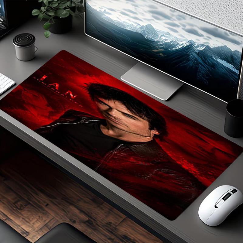 Damon Salvatore Print Mouse Pad, for Keyboard Pad Laptop PC Mat for Office Home Use, Desk Decor, Perfect Birthday Gift for Gamers