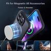 Магнитный чехол для телефона для iPhone 17 11 12 13 16 14 1 Pro Max Air 16E 14 16 1 Plus Чехол Защитная крышка для зарядки