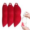 Pea-shaped Bottle Cleaner Brushes for Cleaning the Inside of Narrow-mouth Bottles, Including a Cup Scrubber and a Pea-shaped Bottle Brush. Includes 3