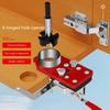 Практичный кондуктор для сверления отверстий под 35-мм чашечные петли. Точный инструмент для позиционирования при установке шкафов и мебели.