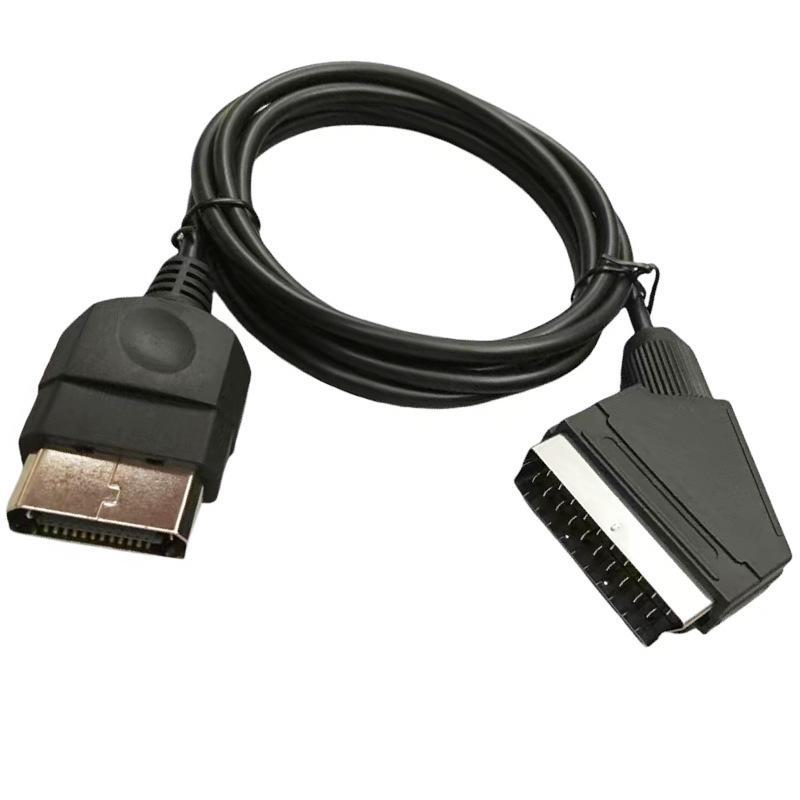 Совместимый кабель RGBS SCART для Sony PS2/PS3 для европейского ТВ