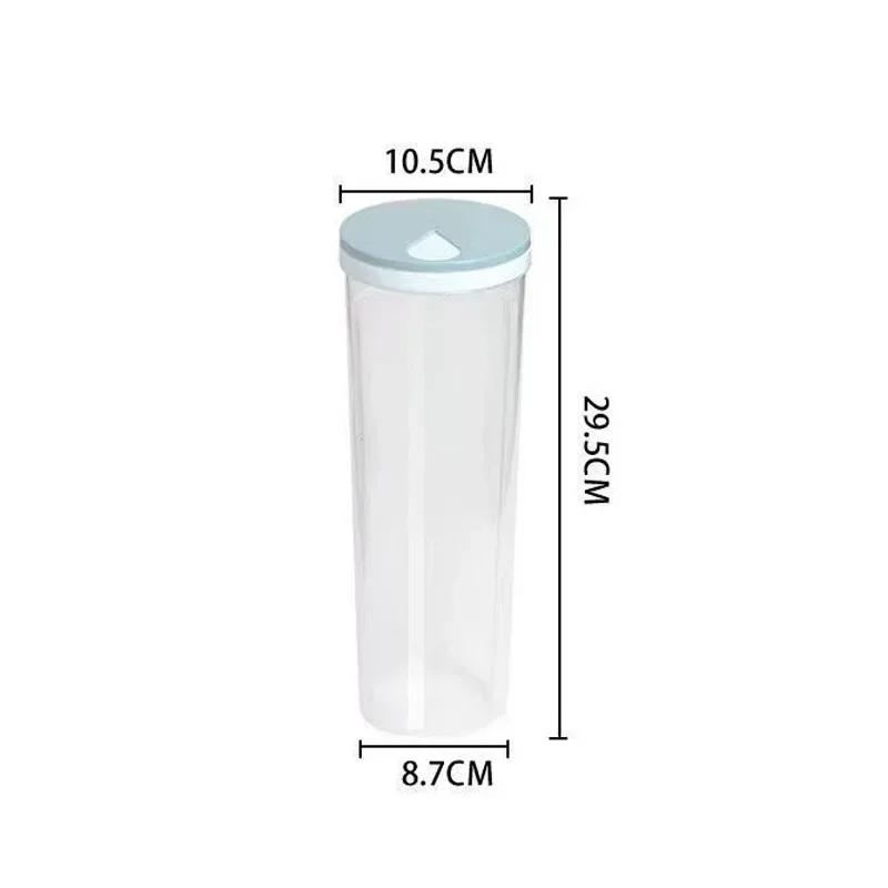 Банка с лапшой, герметичная бытовая банка для еды, коробка для хранения зерна, прозрачная влагонепроницаемая банка для хранения, кухонная банка для макарон, риса, фасоли, хранения продуктов