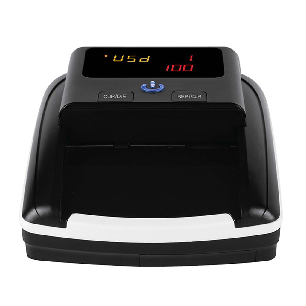 Portable Mini Money Counter Counterfeit Bill Detector Automatic Money Detection By UV MG IR Image