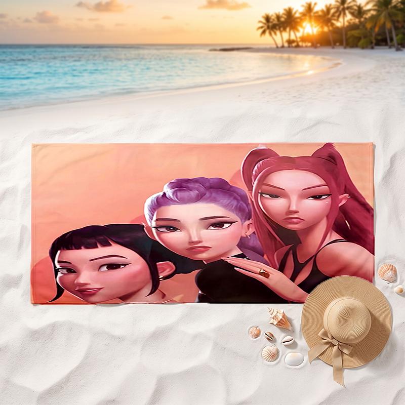 Group Soft and comfortable beach towel perfect for vacations and poolside use an ideal gift for summer holidays