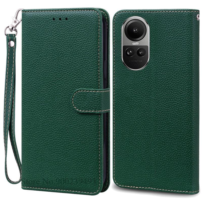 Для OPPO Reno10 5G кожаный чехол для OPPO Reno 10 Pro 5G чехол-кошелек флип-чехол для Reno 10 Pro Plus чехол-книжка Fundas Coque