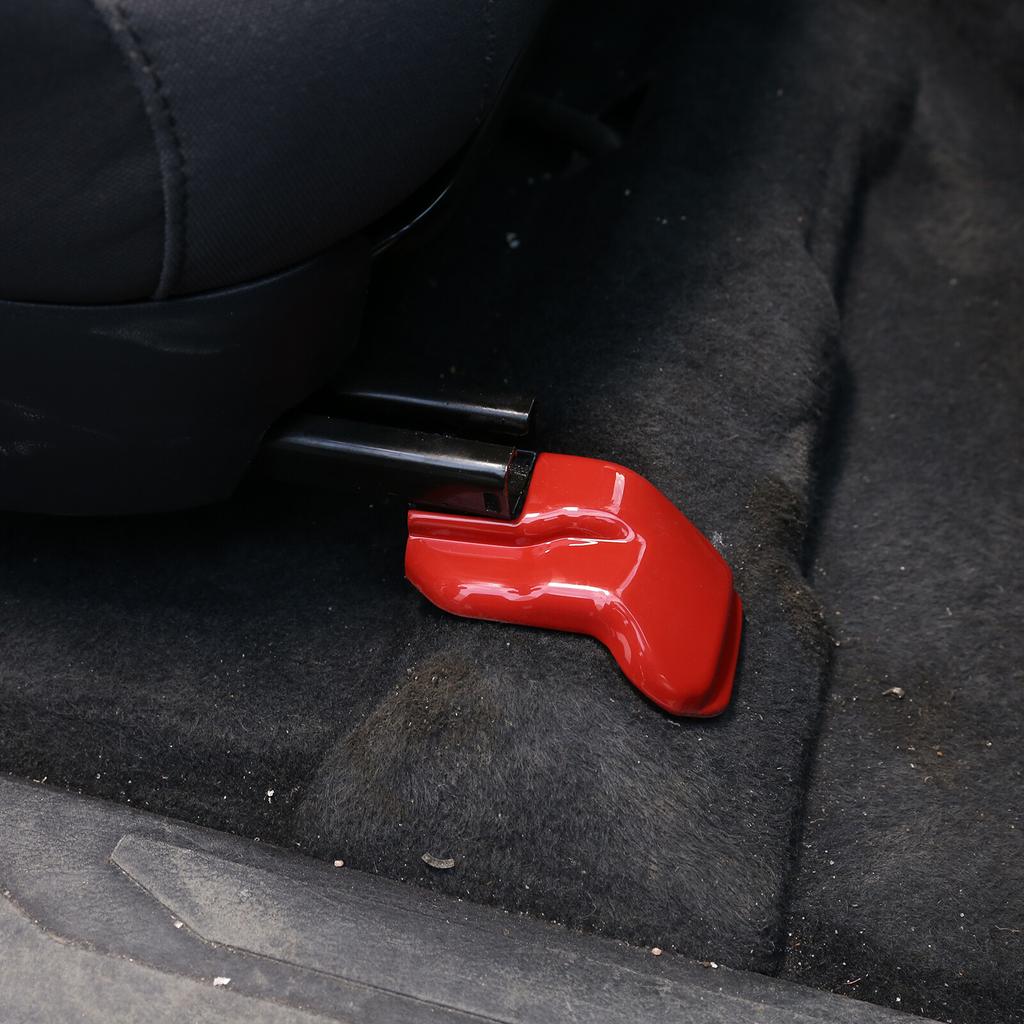 ABS Sports Red Chair Base Protective Cover Interior trim For Toyota Tacoma 16-20