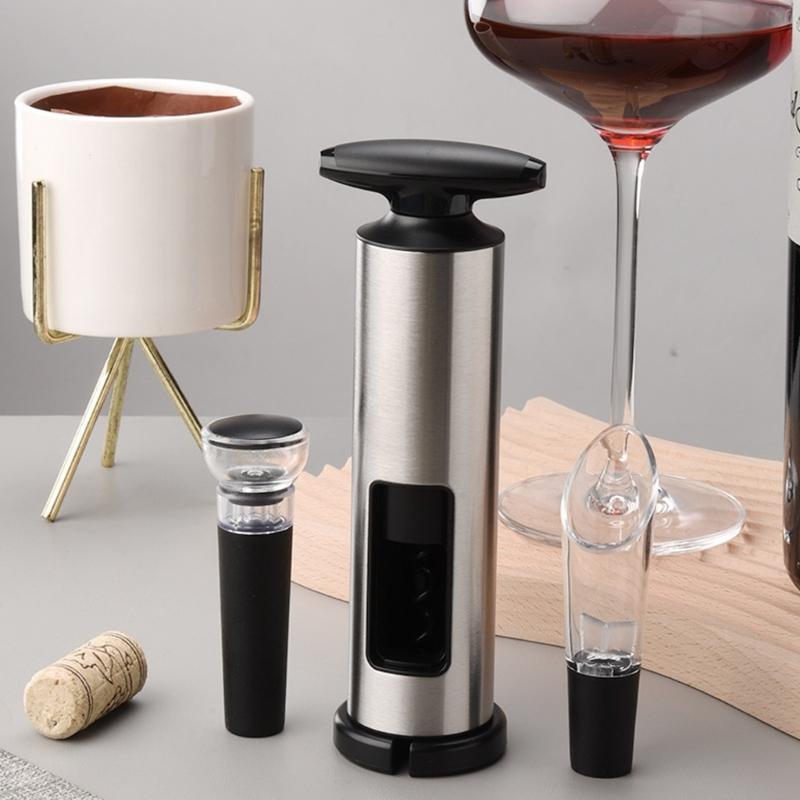 Ergonomic Designs Wine Opener With Spirals Drill For Easy Opening Of Various Wine Bottles At Homes Or Restaurants