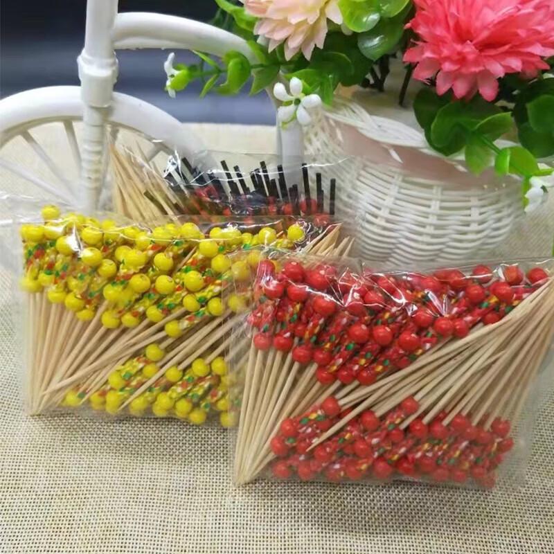 Creative Disposable Bamboo Fruit Picks & Appetizer Skewers
