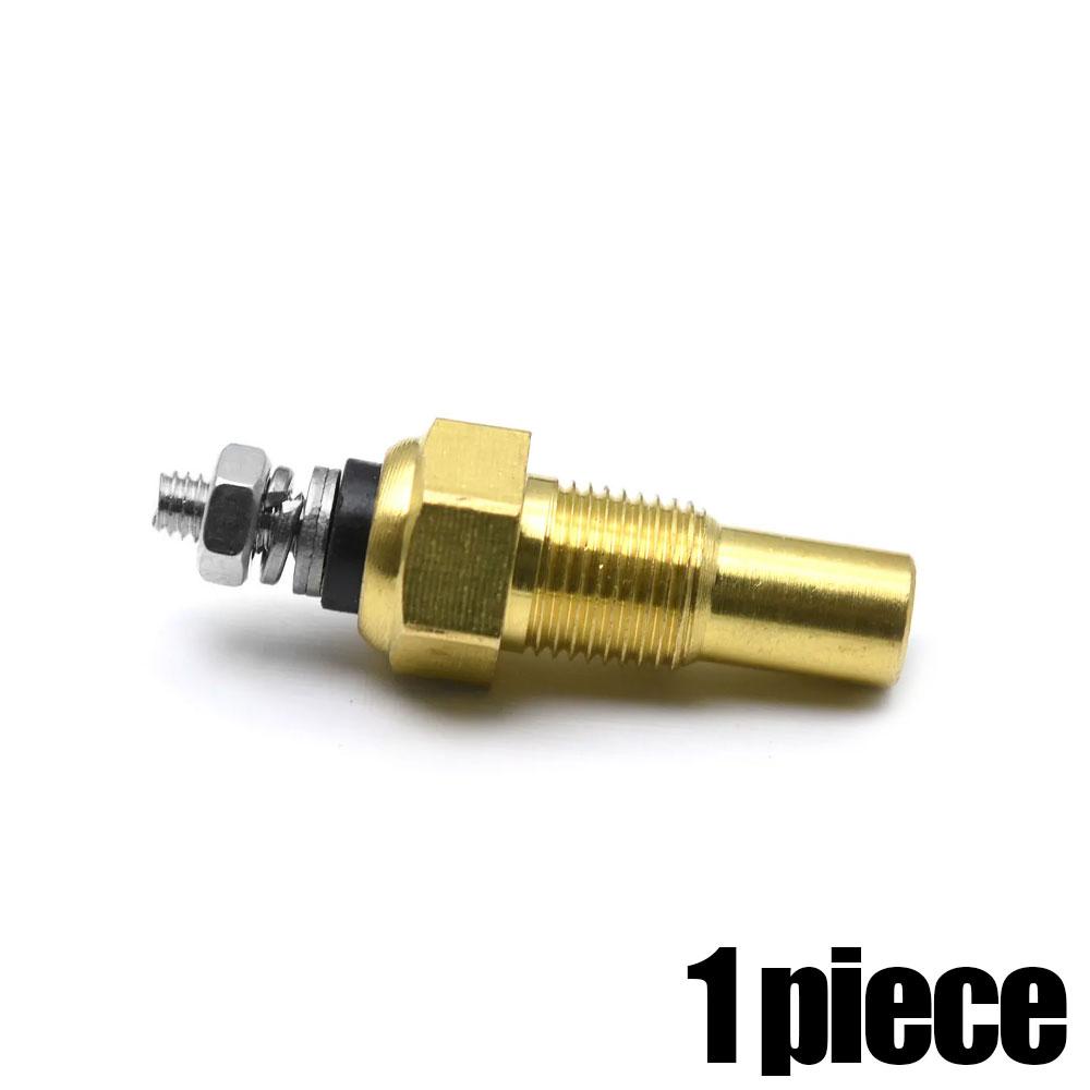 1pc Car Engine Water Coolant Temperature Sensor 1/8 NPT Water Oil Temperature Sensor 10mm Water Tank Digital Sender Accessories