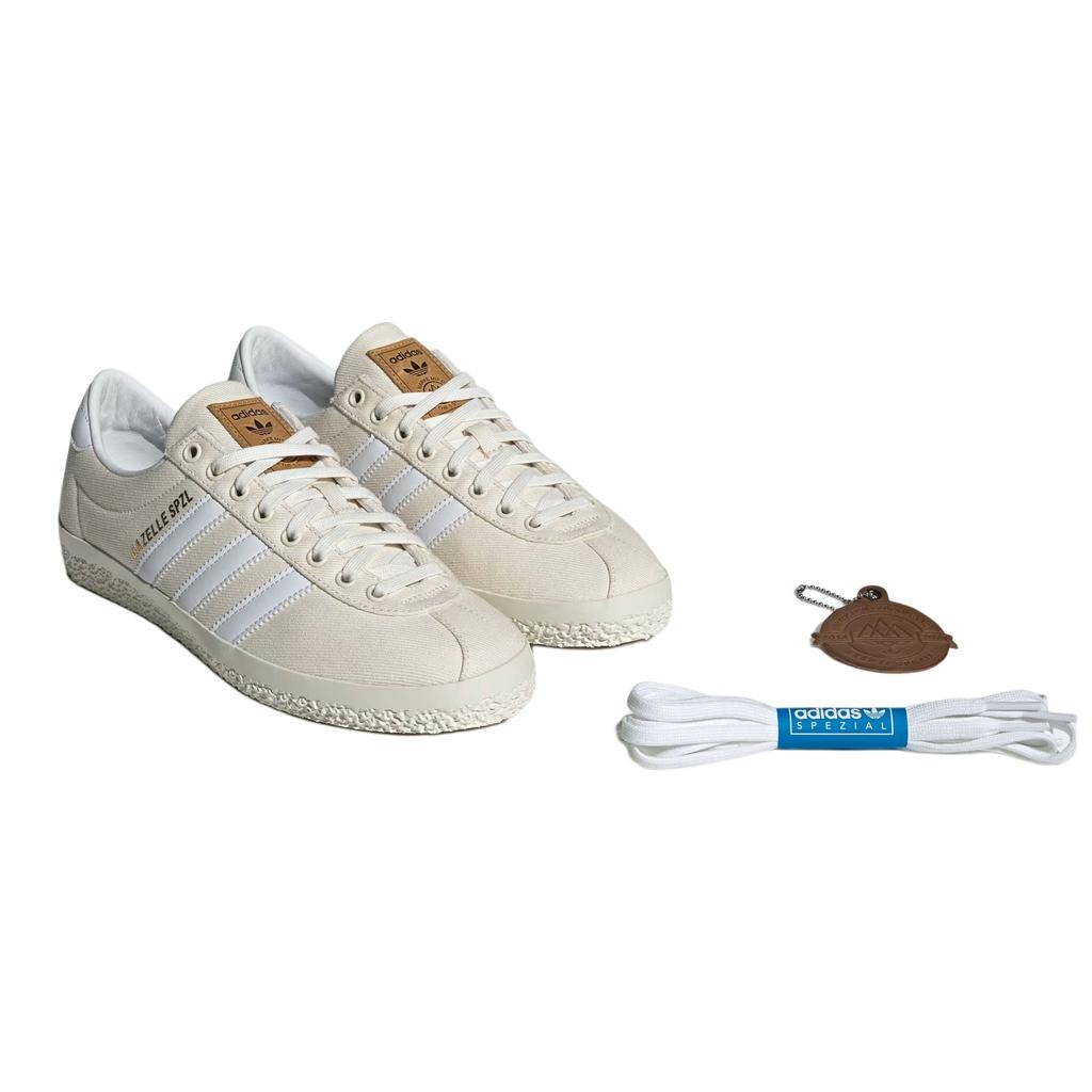 Adidas Gazelle SPZL Chalk White Unisex Sneakers Cream Cloud-White Off-White IG8940