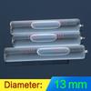 High-precision Glass Level Bubble Tubular Spirit Level Blister Beads Vials Diameter 13mm