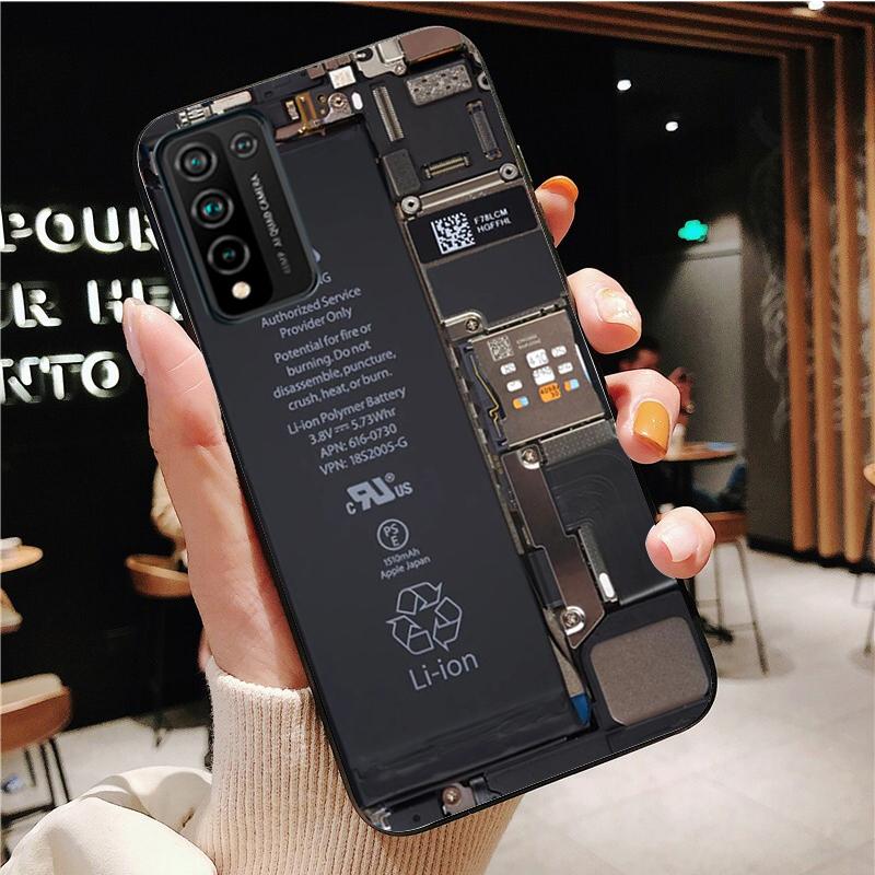 Чехол для телефона с аккумулятором для Huawei Honor X9 X8 X7 X6 70 50 60 Pro 10X 20 Lite 20 Pro 8X 9X 9A 9S 10i, материнская плата, принципиально