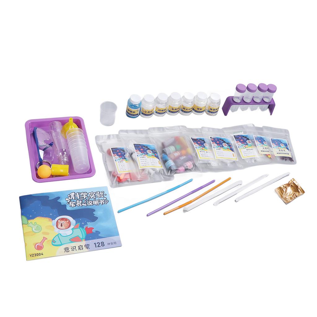 Kids Science Kit Children s Awareness Enlightenment Science Experiment Set Picture Book Video Dual Teaching