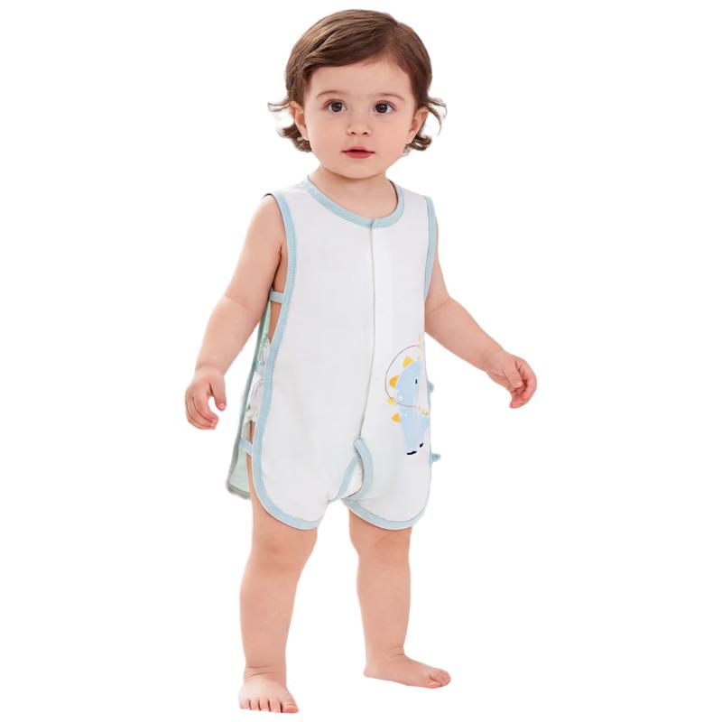 Infant Summer Sleeveless Pipa Bodysuit