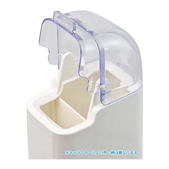 Skater Chopstick Holder, Hooded, Rotating Lid, Dustproof, Divider, for Adult/Children's Chopsticks up to 23cm, Easy to Clean, Hygienic, Removable